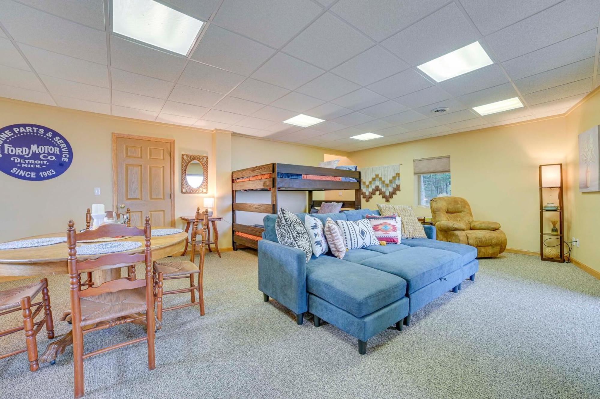 Waterfront Lake Huron Getaway With Private Beach! Rogers City Exterior foto