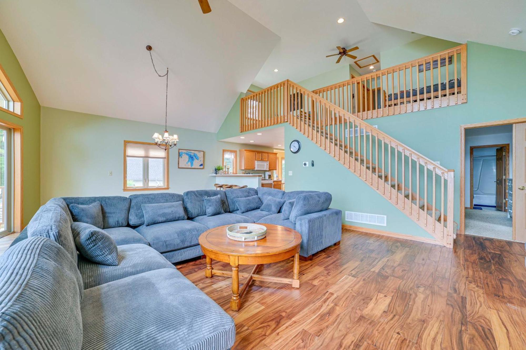 Waterfront Lake Huron Getaway With Private Beach! Rogers City Exterior foto
