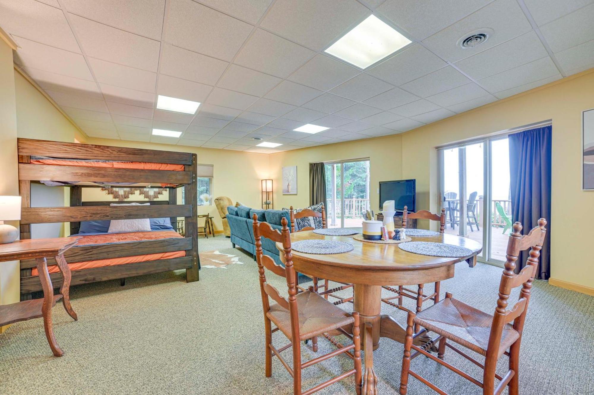 Waterfront Lake Huron Getaway With Private Beach! Rogers City Exterior foto