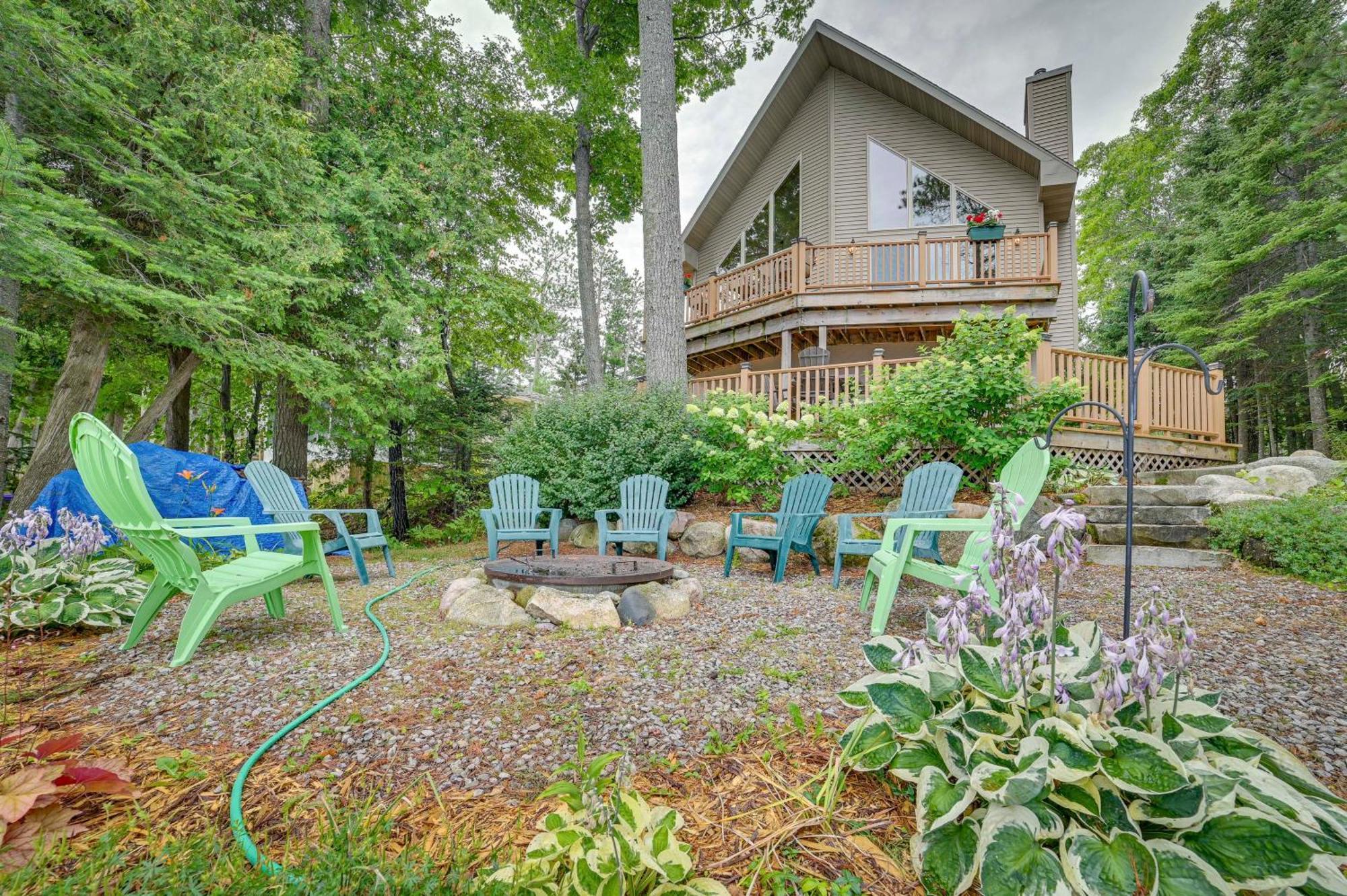 Waterfront Lake Huron Getaway With Private Beach! Rogers City Exterior foto